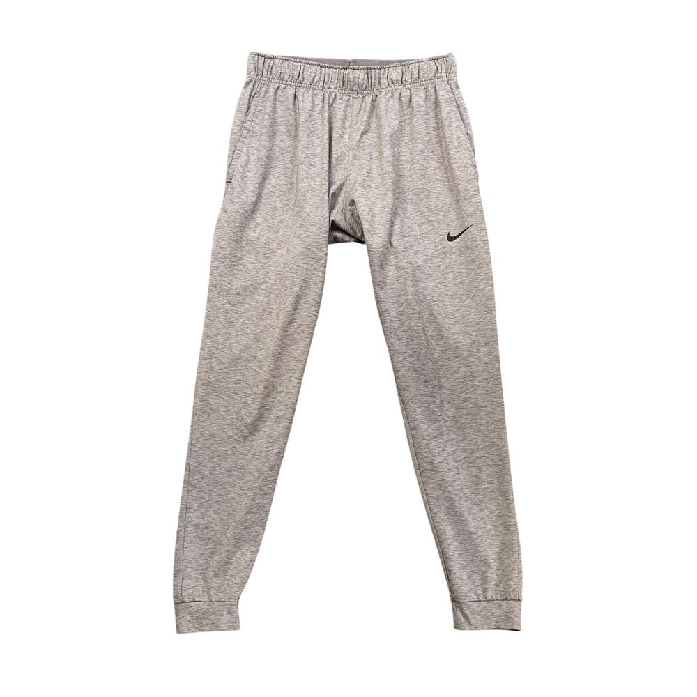 Nike Joggers Mens M Medium Gray Nike Dri Fit Standard Fit Yoga Sweat Wick Pants
